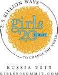 В июне 2013 года в Москве состоится Саммит девушек - представительниц стран Большой Двадцатки (Girls 20 Summit). 